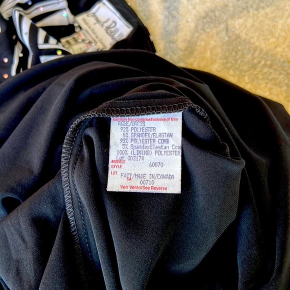 Joseph Ribkoff Black & White Midi Dress - Picture 7 of 10